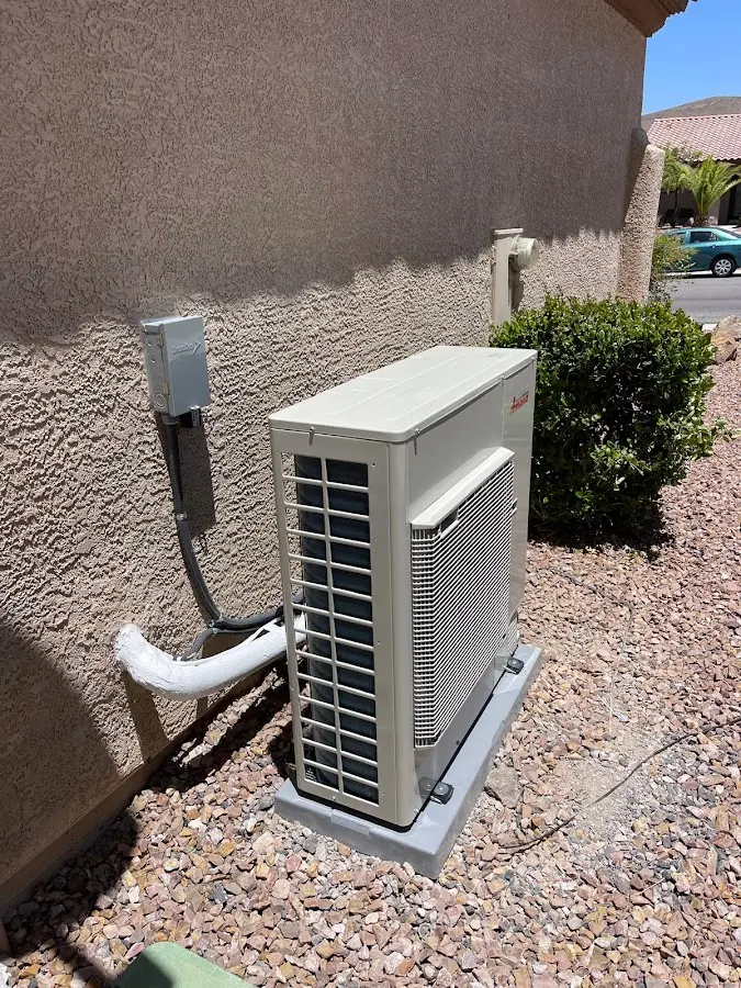 Residential air conditioning condenser unit in Lake Station